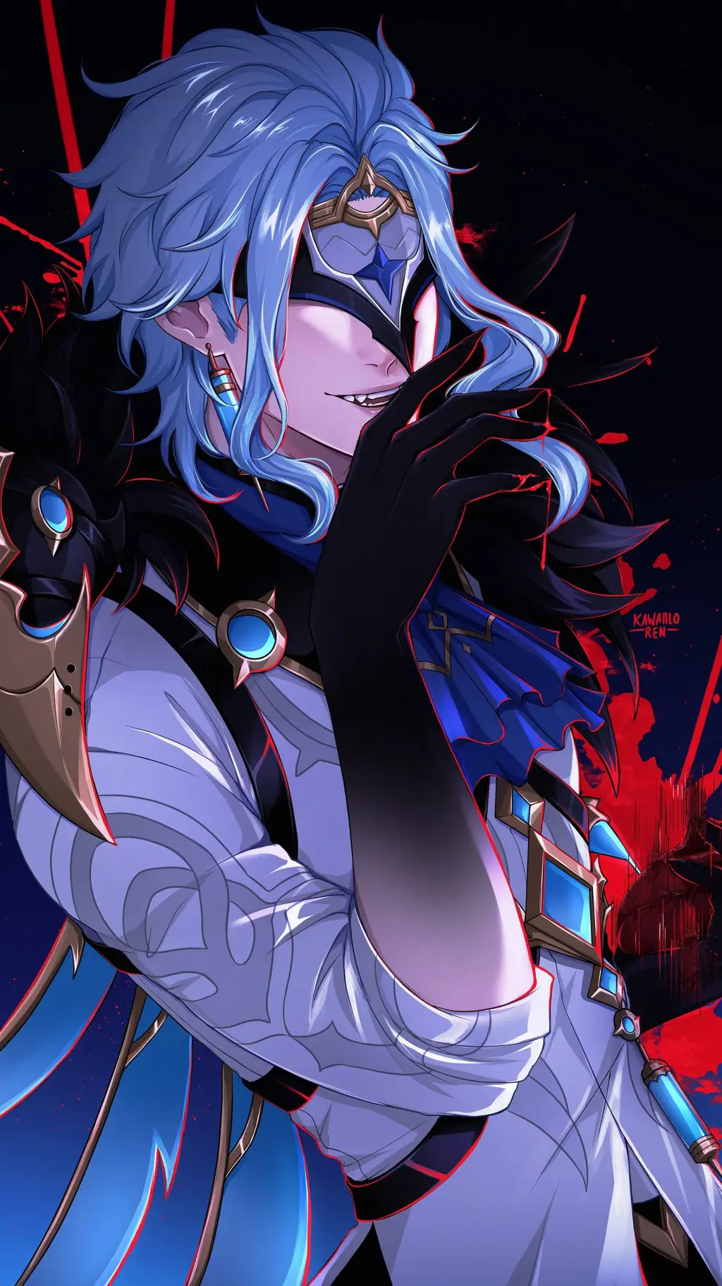 ai character: Dottore  background