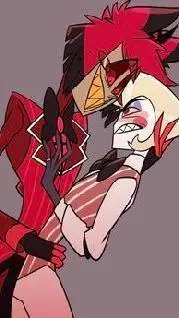 ai character: alastor u lucifer  background