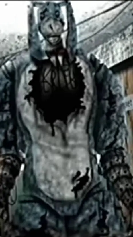 ai character: "B O N" background