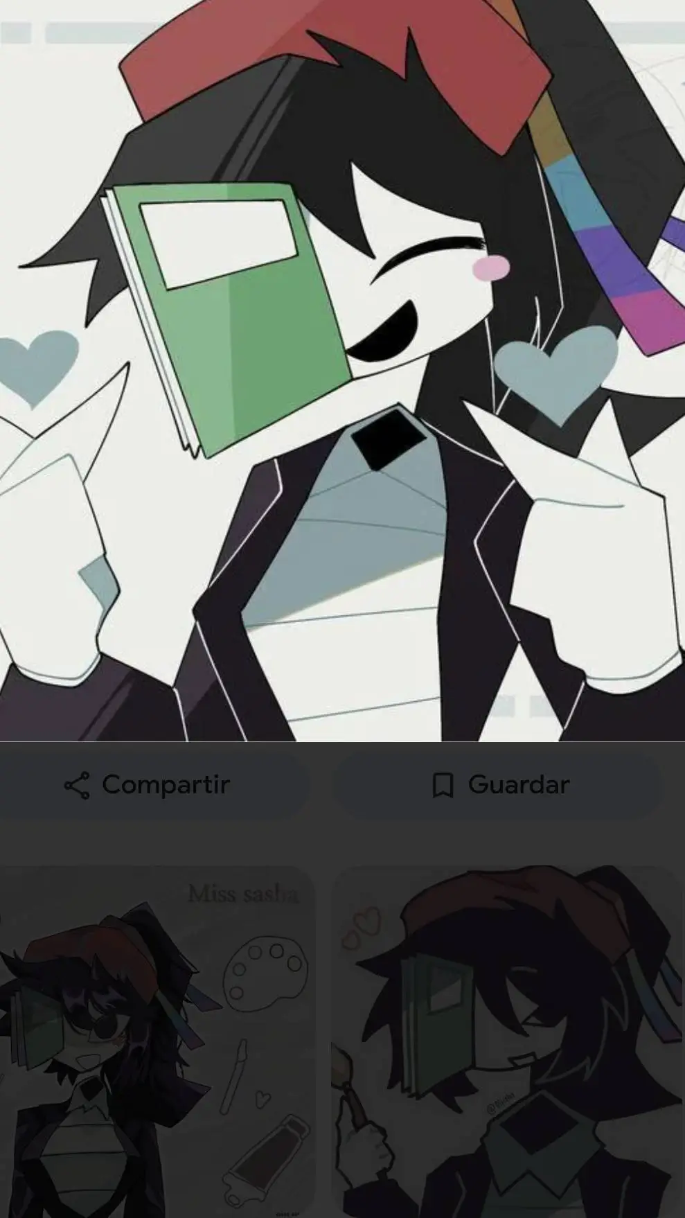 ai character: miss Sasha  background