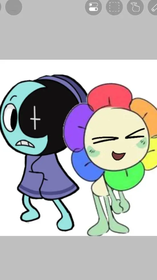 ai character: dandy e astro  background