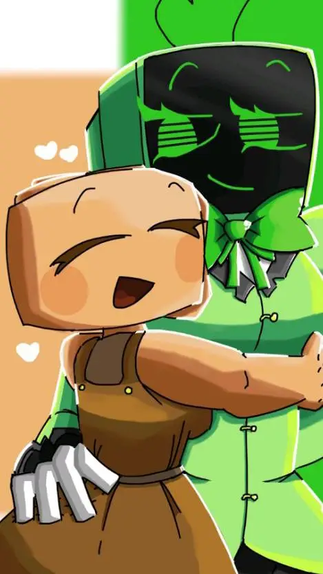ai character: shellvision🦖💚📺 background