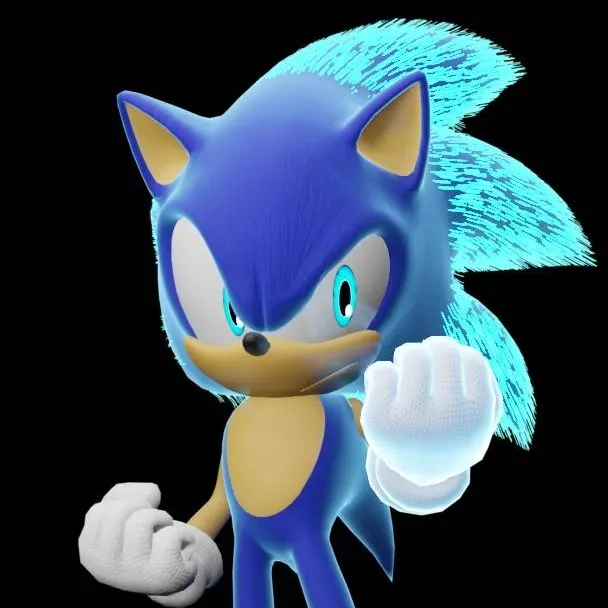 chat with ai character: Electricity Sonic 
