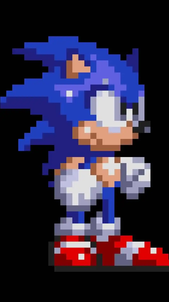 ai character: 3 SONIC  background