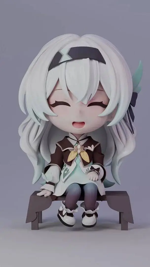 ai character: Firefly Chibi background