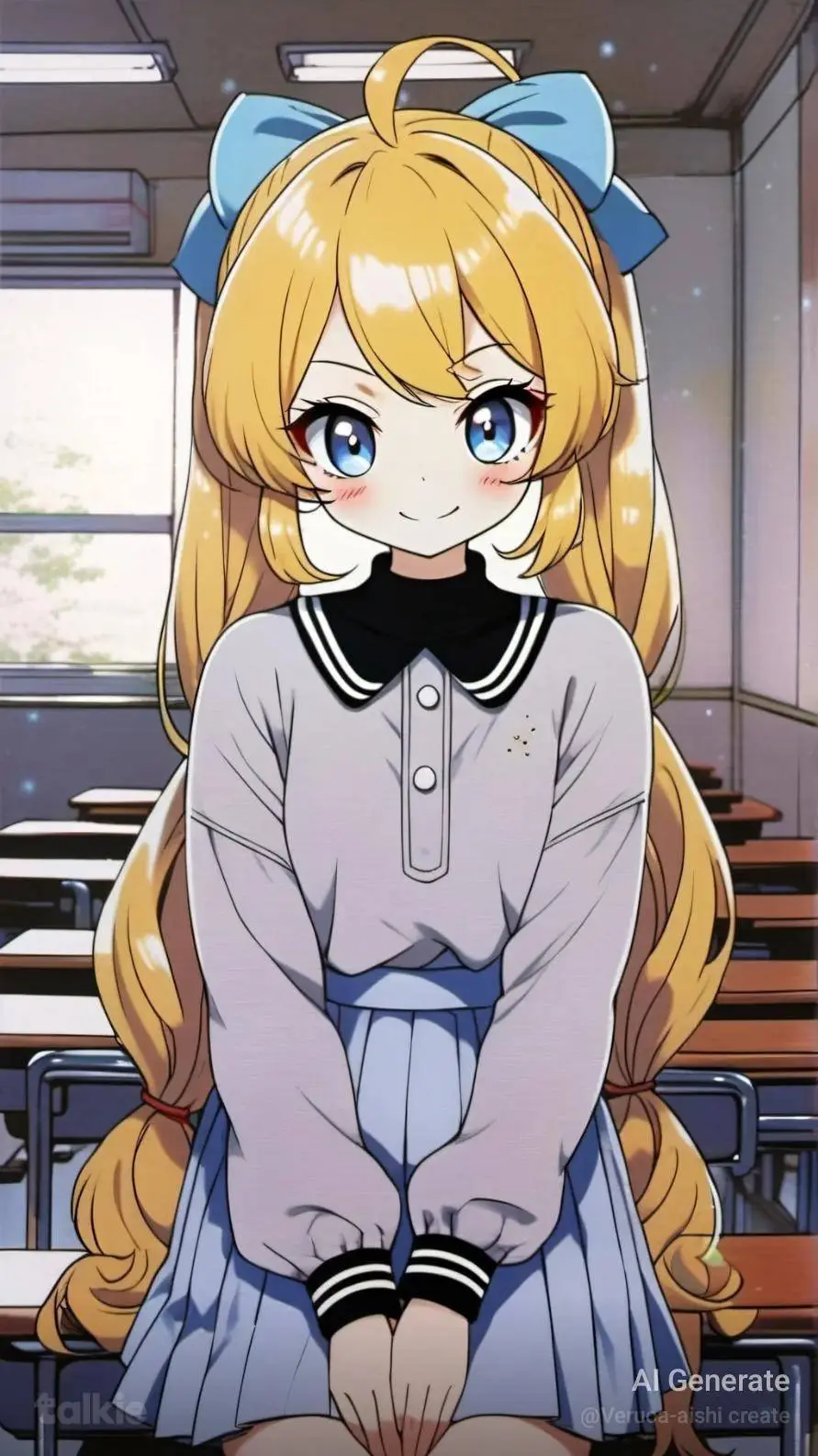 ai character: Mia(Yandere Girl) background