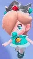 ai character: Baby Rosalina  background