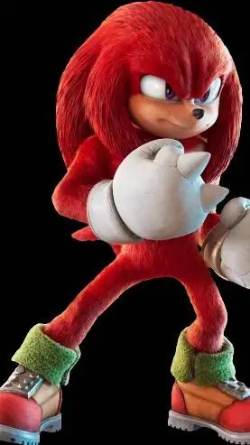 ai character: Movie Knuckles  background