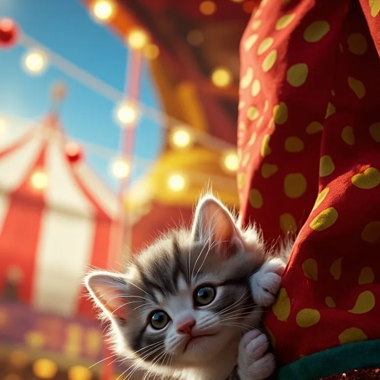 chat with ai character: gatito de circo