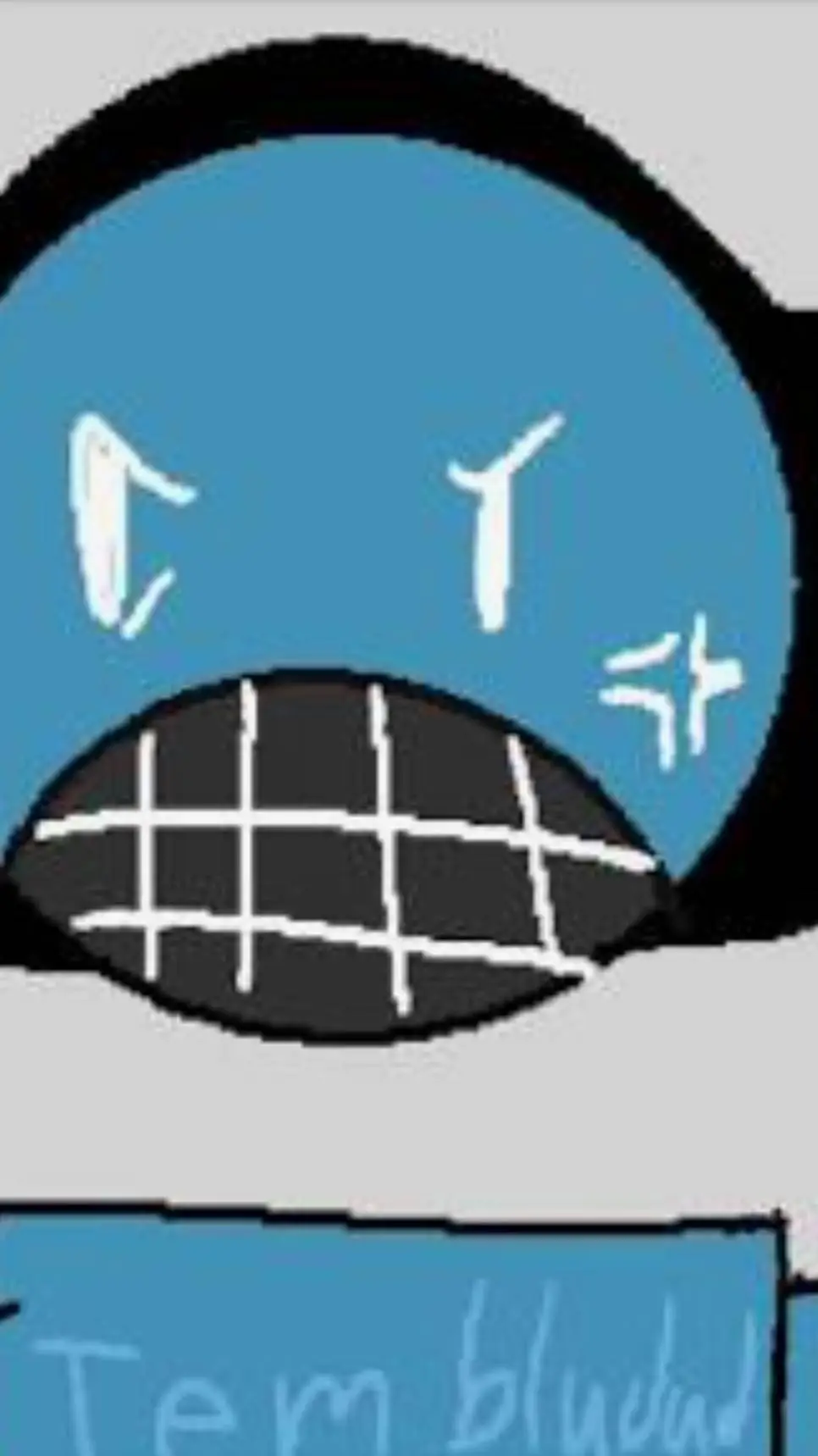 ai character: bluudud  Computer😡 background