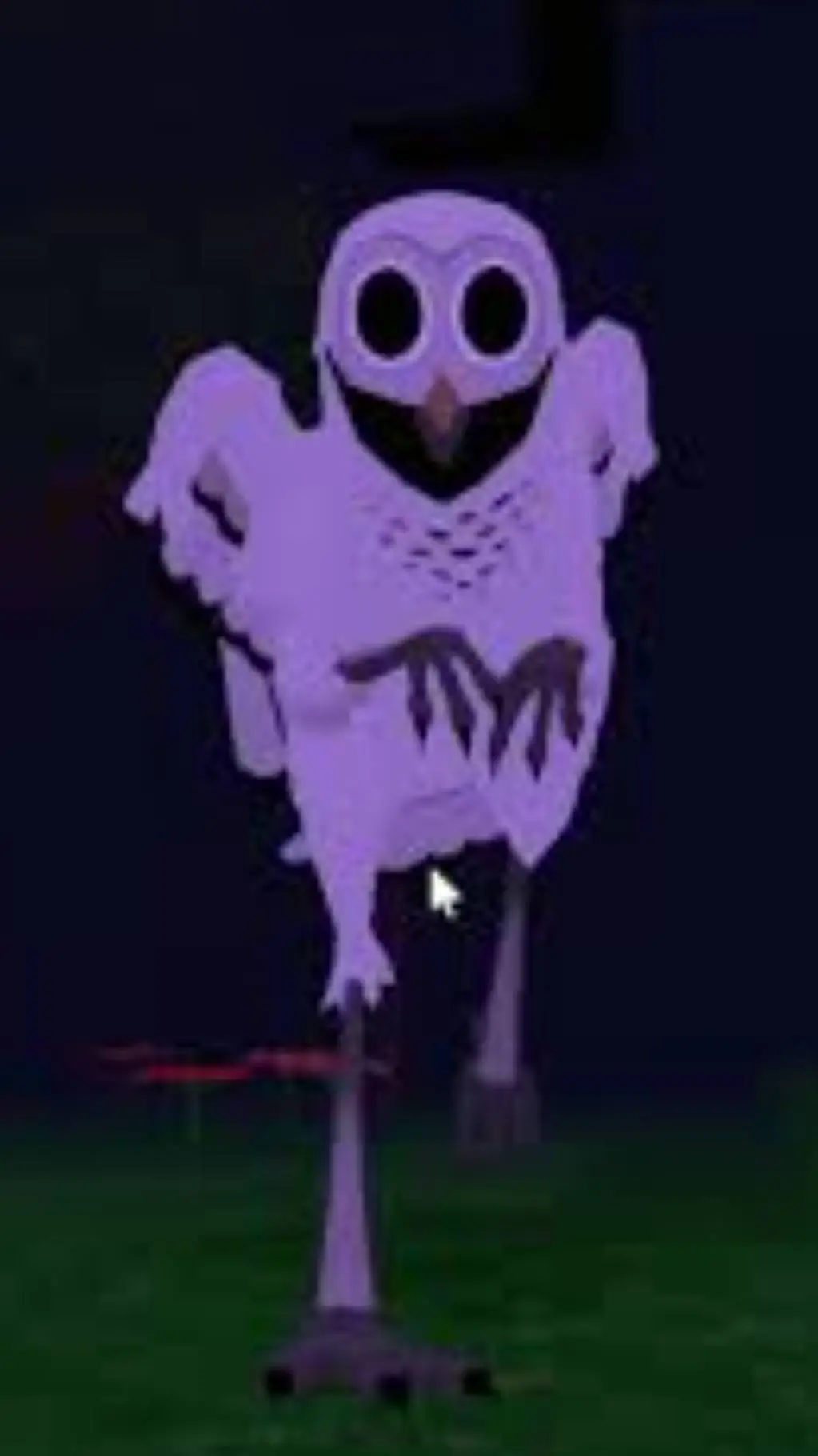 ai character: The snow owl background