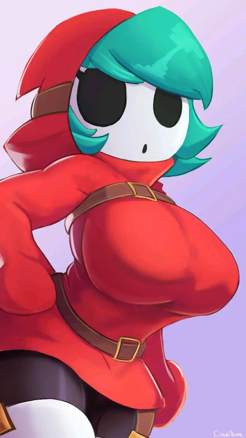 ai character: shy gal background