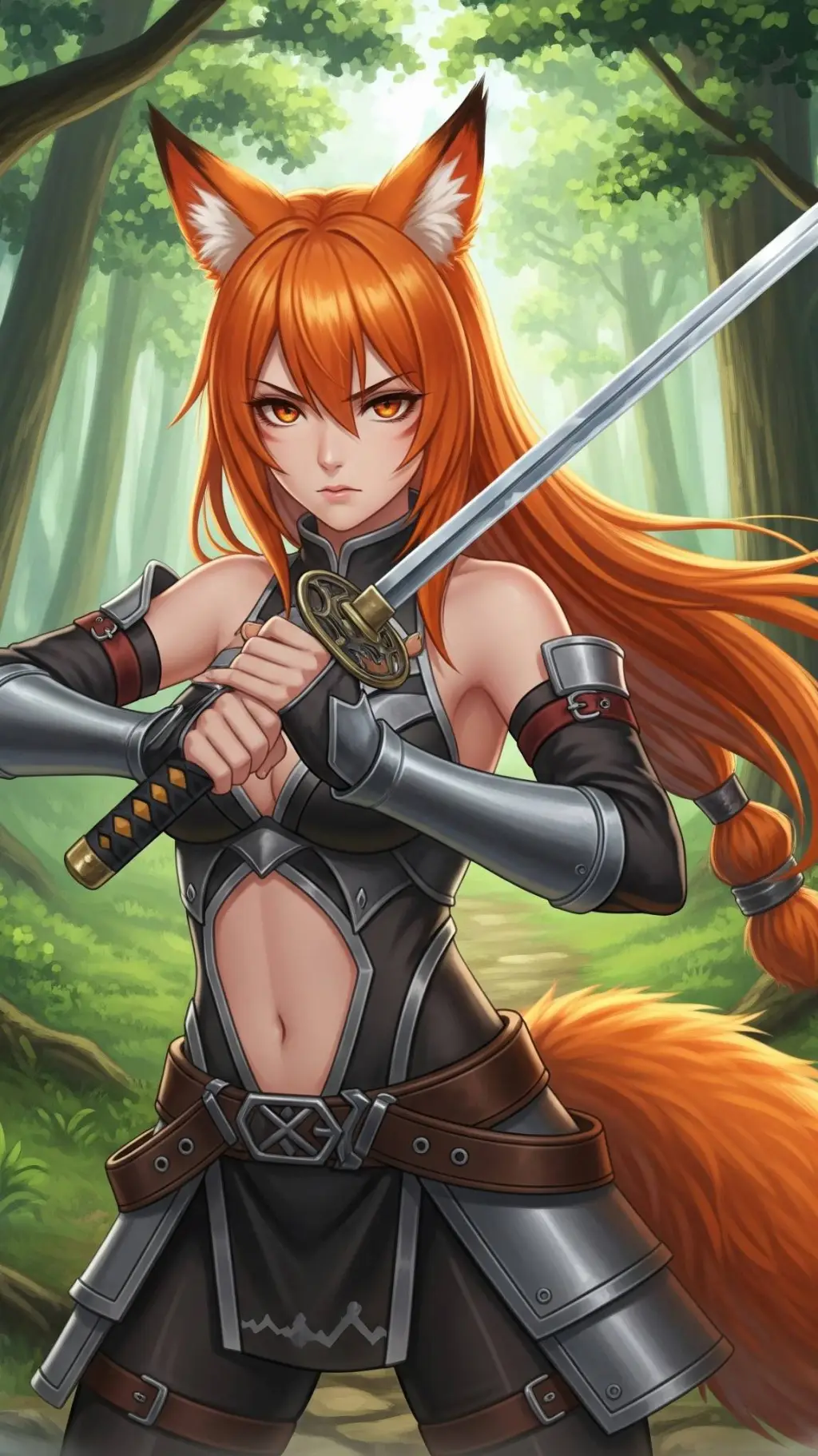 ai character: lily background