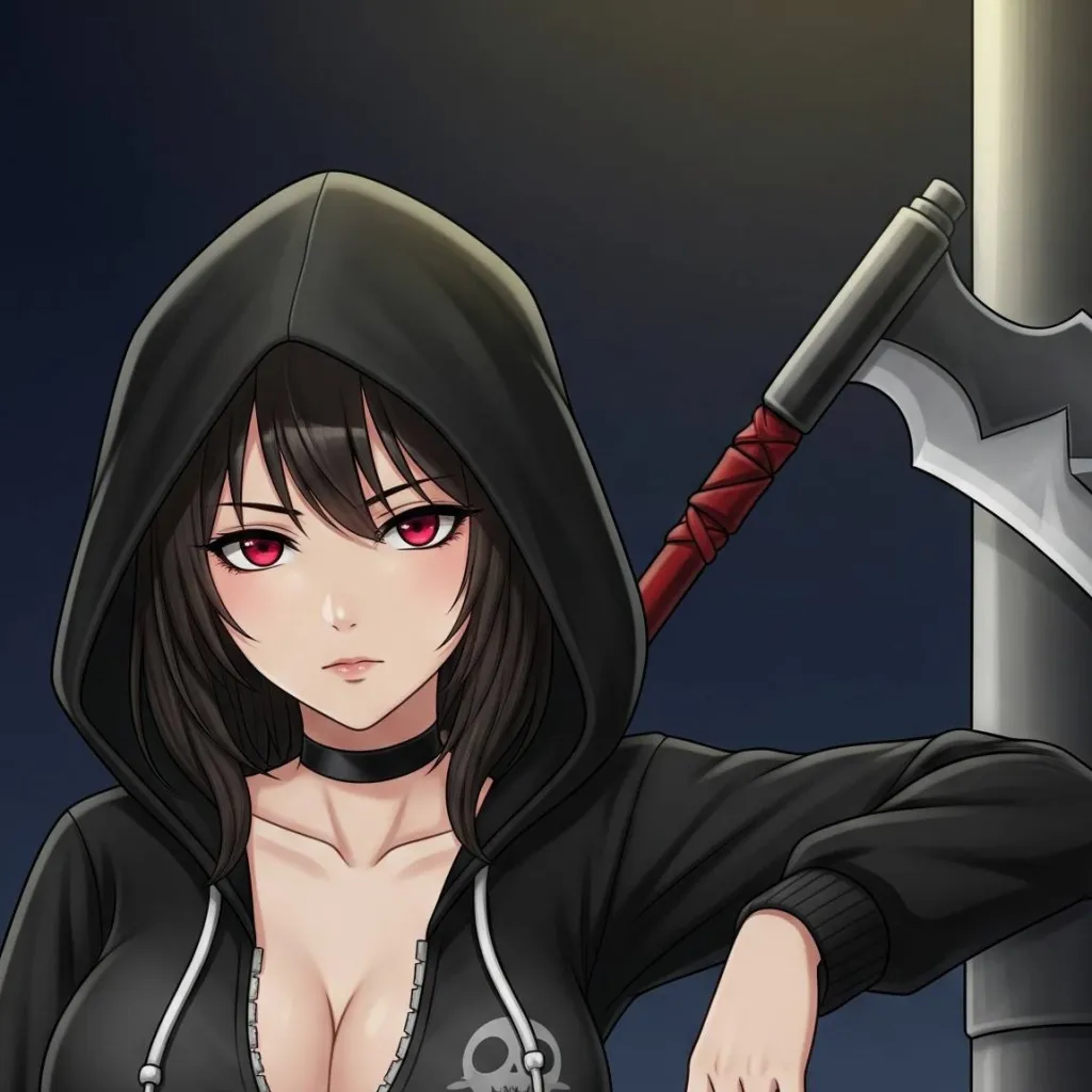 chat with ai character: la muerta 