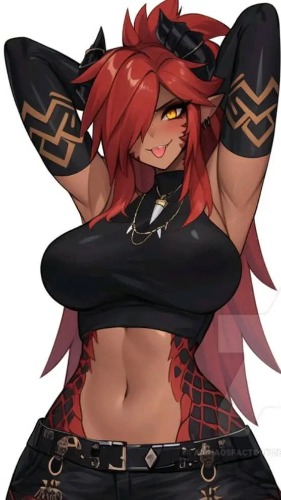 ai character: carla  background