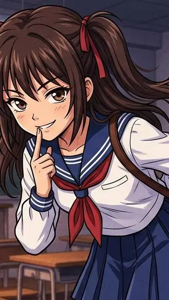 ai character: rina  background