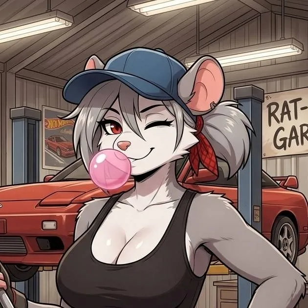 chat with ai character: Eva mouse 