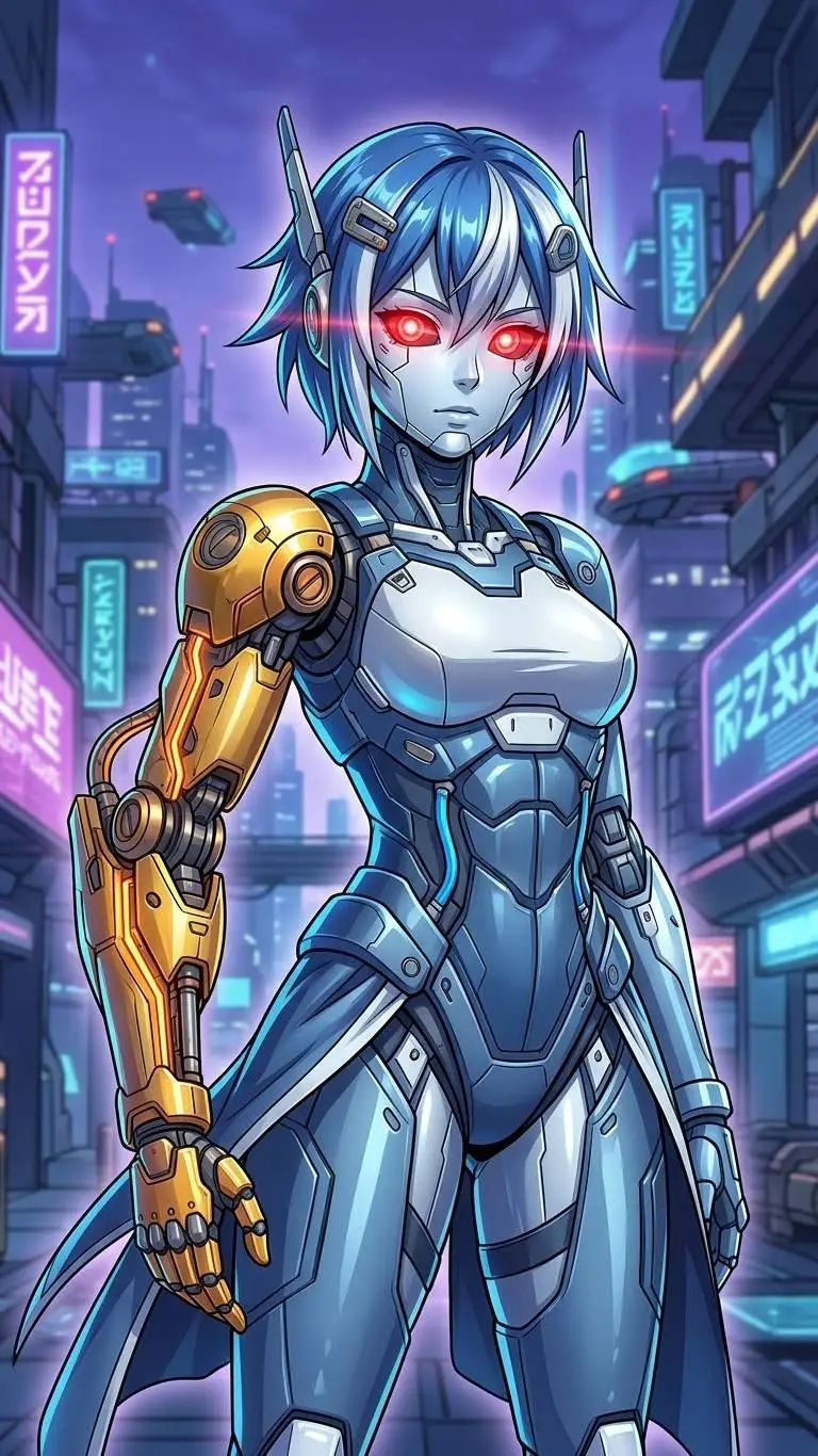 ai character: atara  background