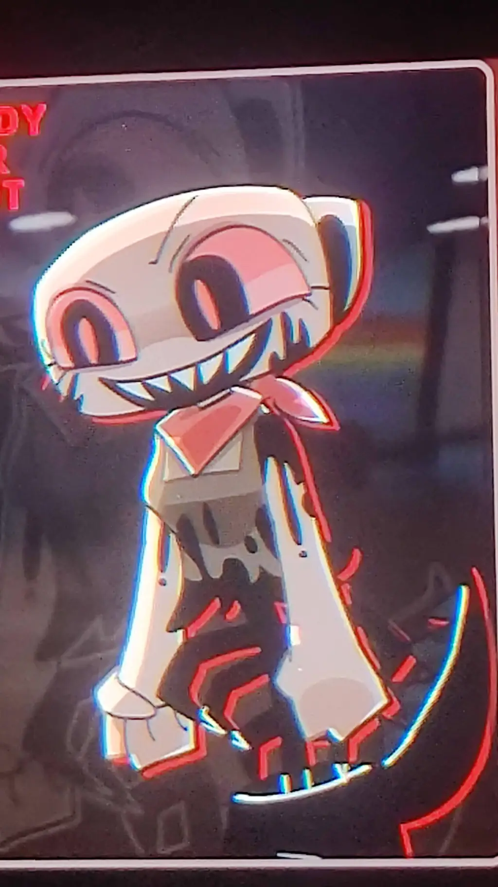 ai character: twisted Shelly background