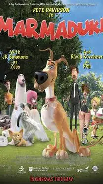 ai character: Marmaduke 2022 background