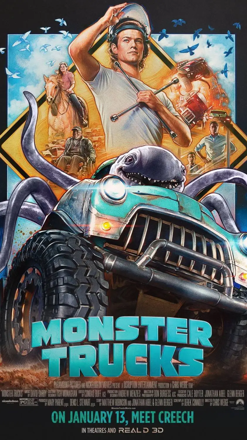 ai character: Monster Trucks background