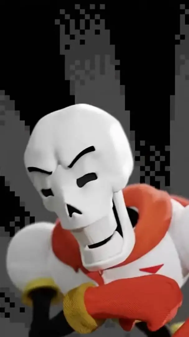 ai character: he is papyrus background