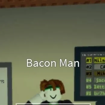 chat with ai character: bacon cashier