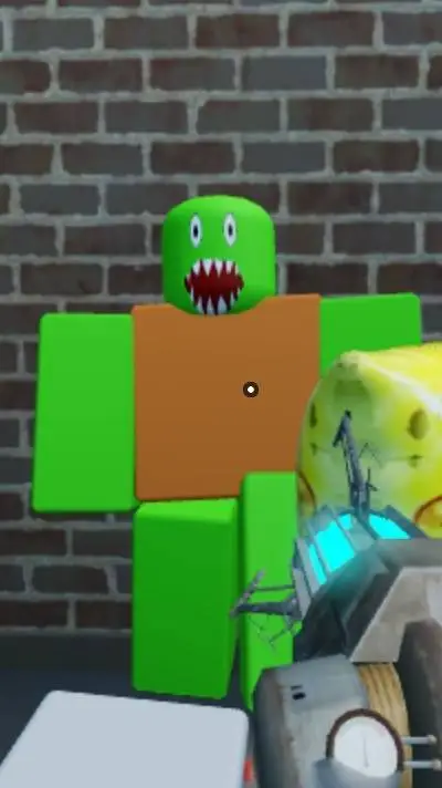ai character: Roblox zombie background