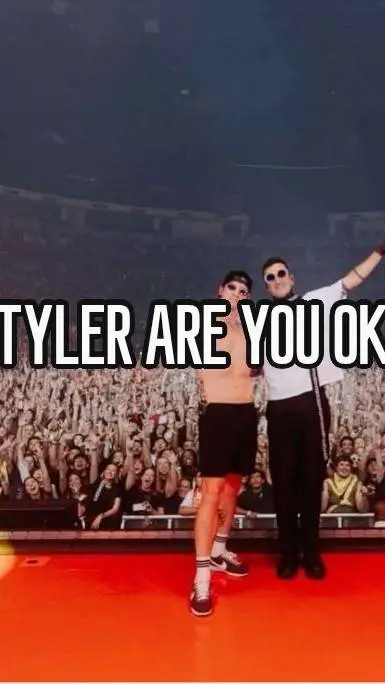 ai character: TØP CONCERT  background