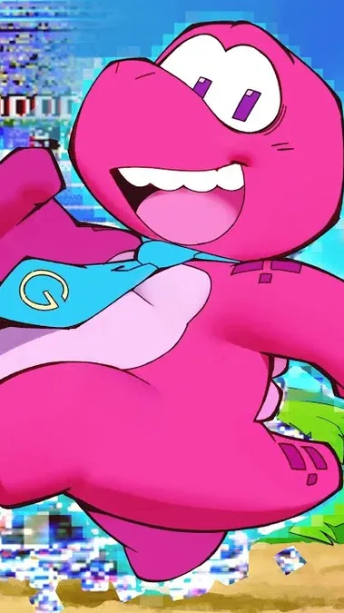 ai character: Gobbles Gameoverse background