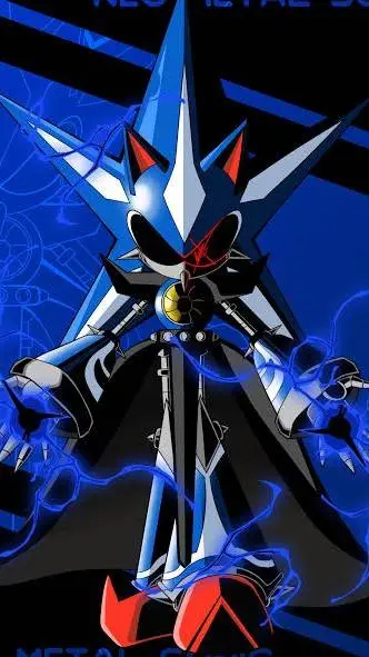 ai character: Neo Metal Sonic background