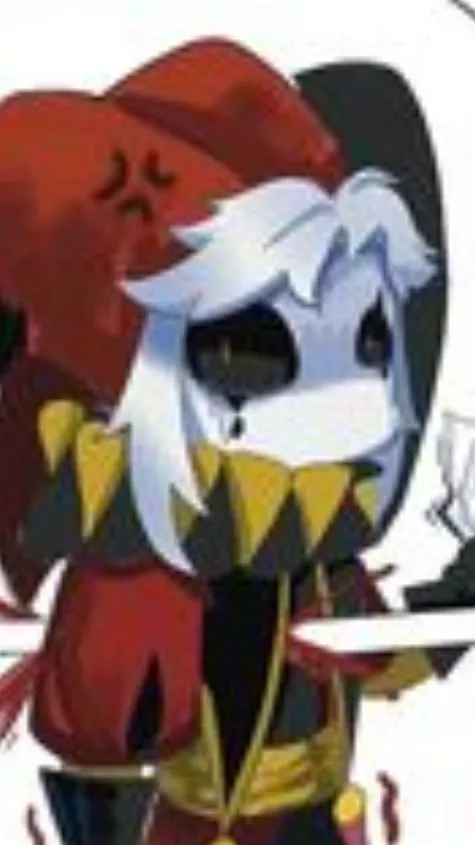 ai character: Pierrot  background