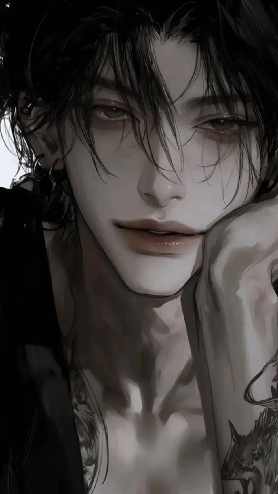 ai character: Lucas😍💅 background