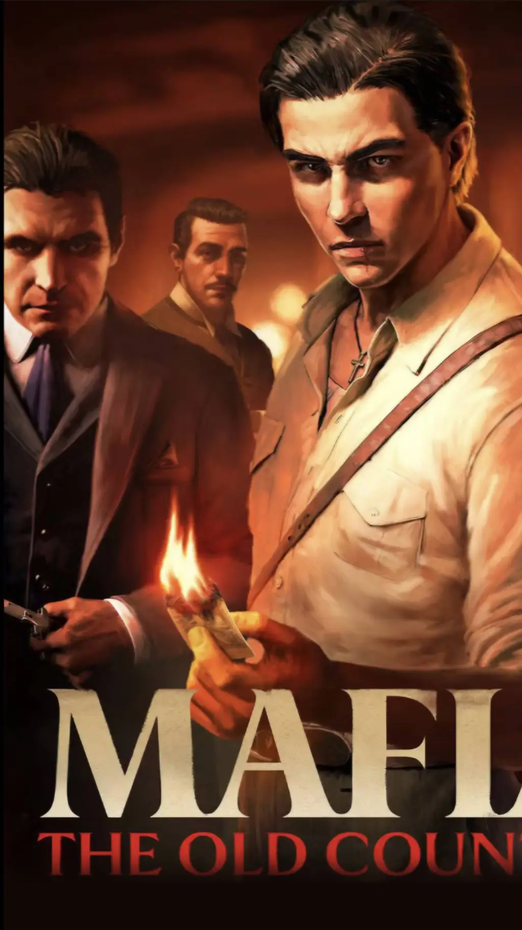 ai character: Mafia old country background