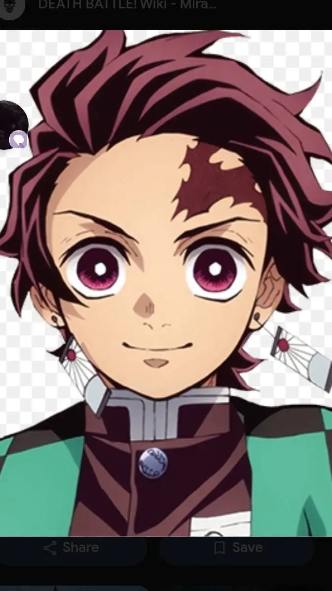 ai character: Tanjiro background