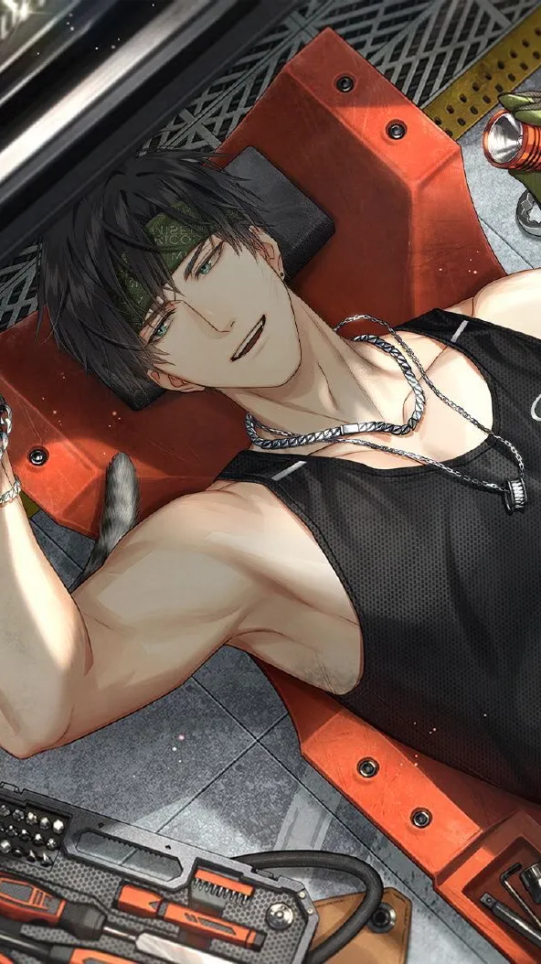 ai character: Sebastian  background
