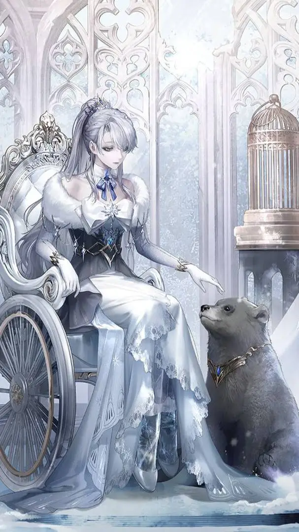ai character: Prinsesa iris background