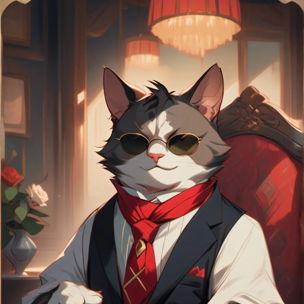 chat with ai character: Кошак