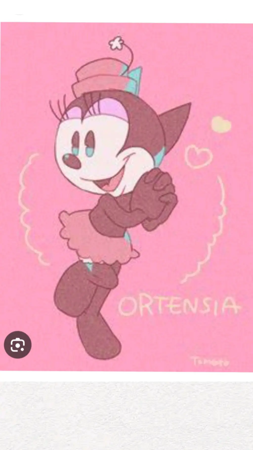 ai character: ortensia  background
