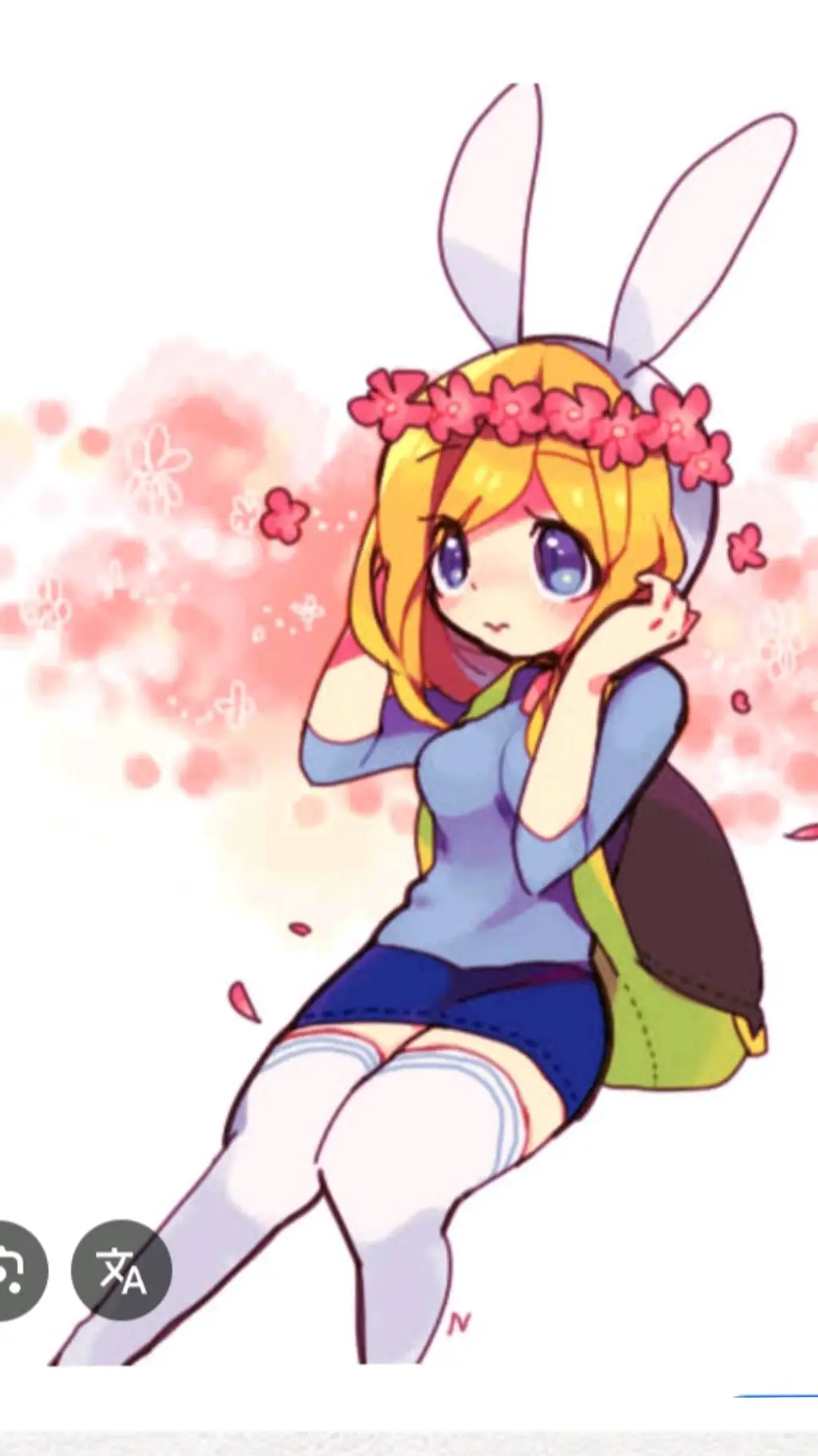 ai character: fíonna  background