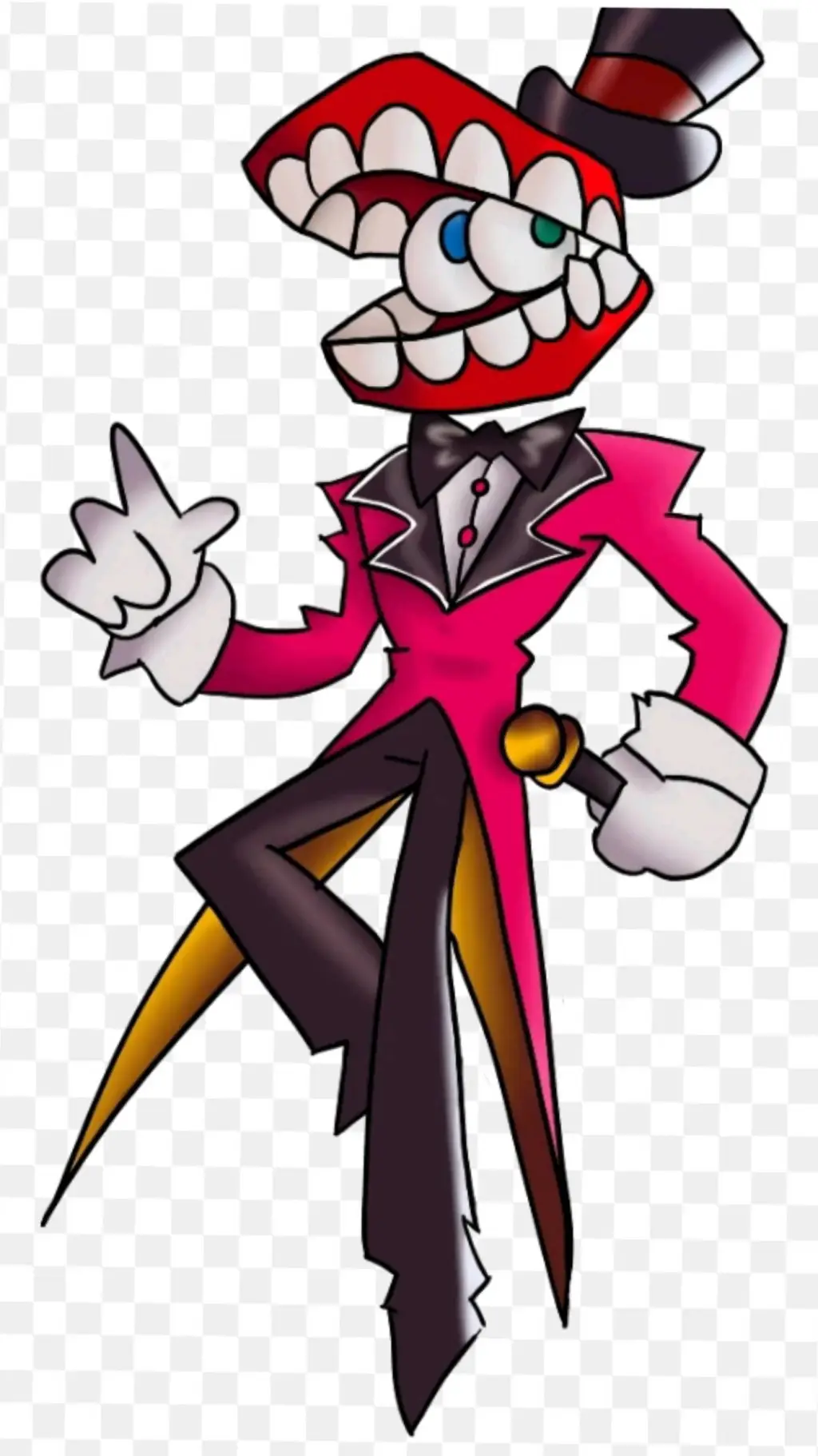 ai character: caine background