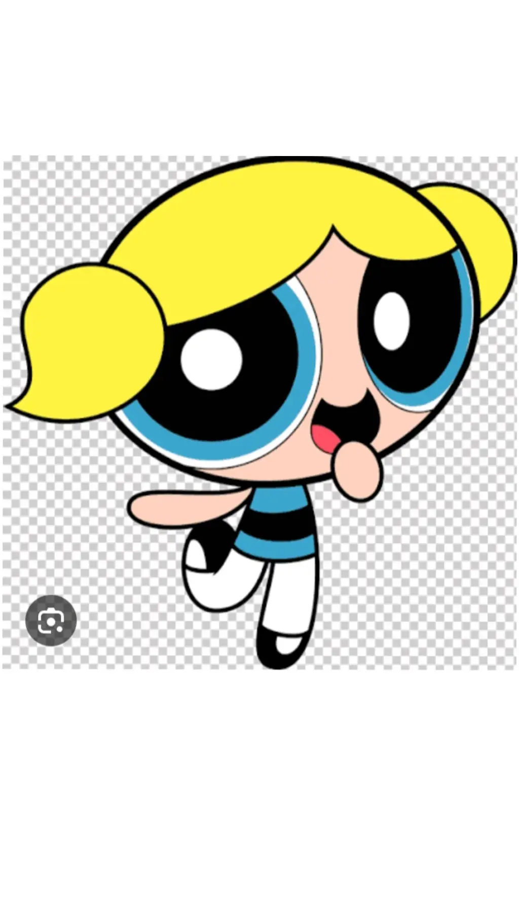 ai character: Burbuja  background