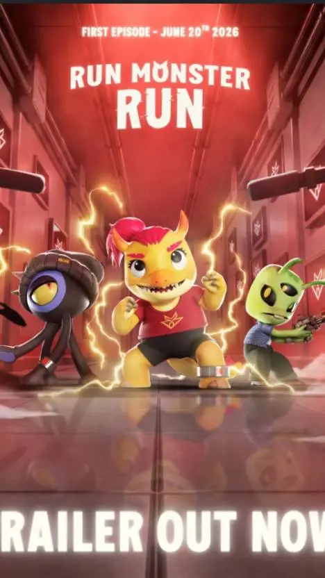 ai character: run monster run background