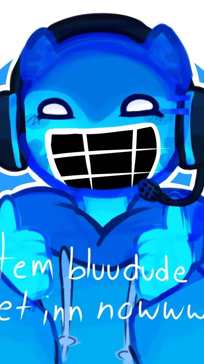 ai character: Bluudud!☆ background
