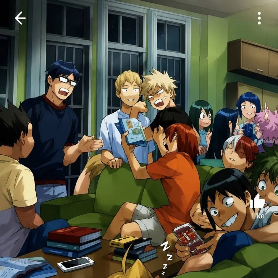 chat with ai character: mha final war end