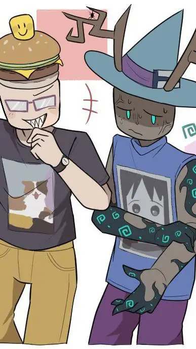 ai character: jóvenes padres background