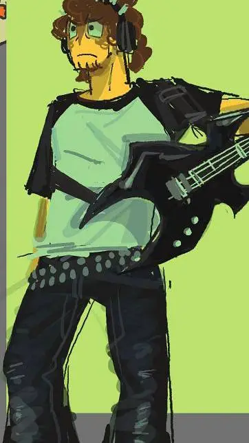 ai character: familia pollo background