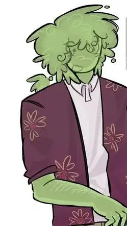 ai character: slime background