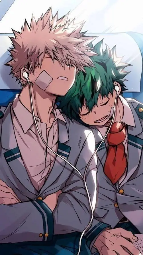 ai character: bakudeku~~😫😳 background