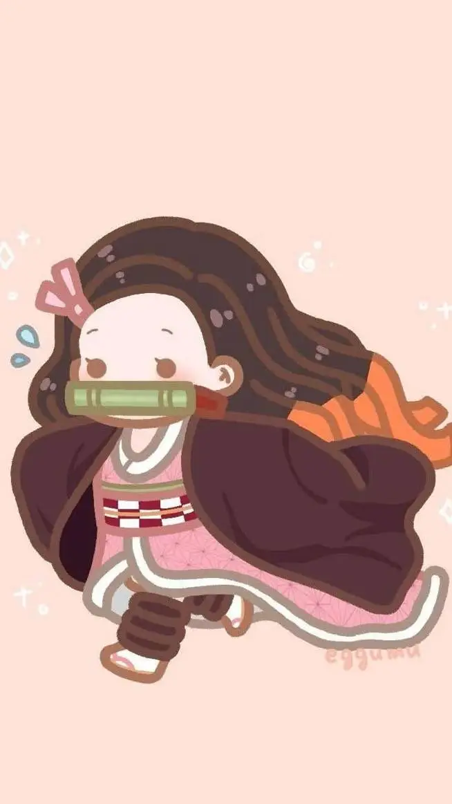 ai character: nezuko's box background